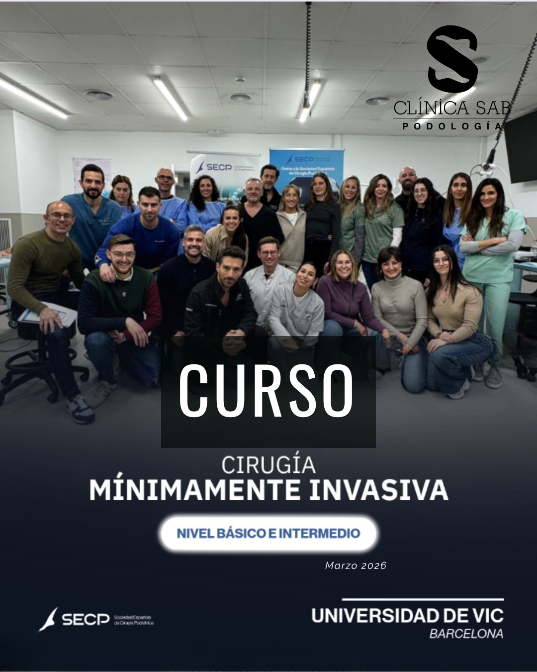 Curso de cirugía mínimamente invasiva