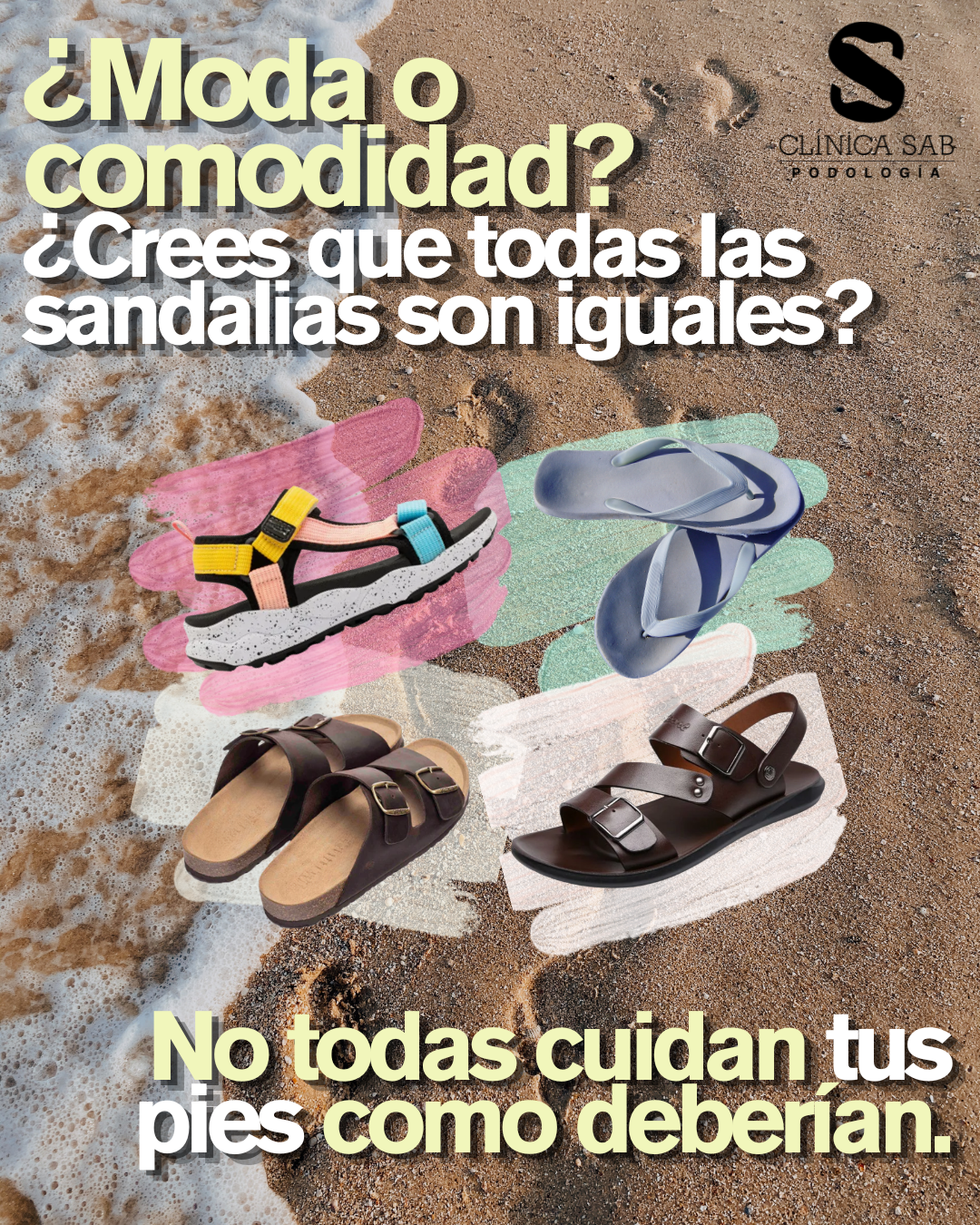 ¿Moda o Comodidad? Sandalias verano